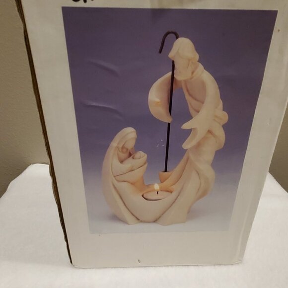 Nativity tealight holder - Picture 1 of 6